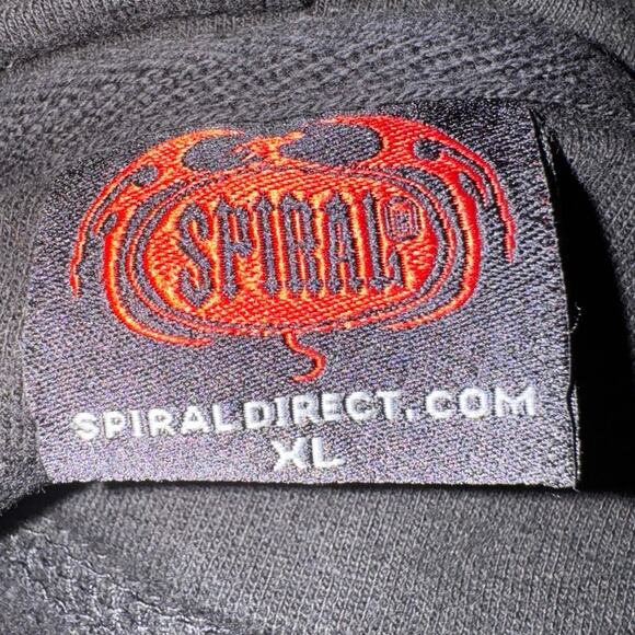 Spiral Direct USA Celtic Wolf Pullover Hoodie/Sweatshirt Black Unisex XL - Picture 5 of 8